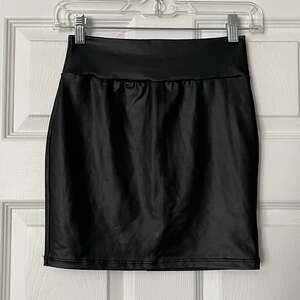 Image Nation Pleather Miniskirt - Size UNKNOWN